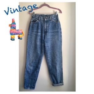 VINTAGE! PLUS! High Waist Boyfriend Girlfriend Medium Wash Lee 20W